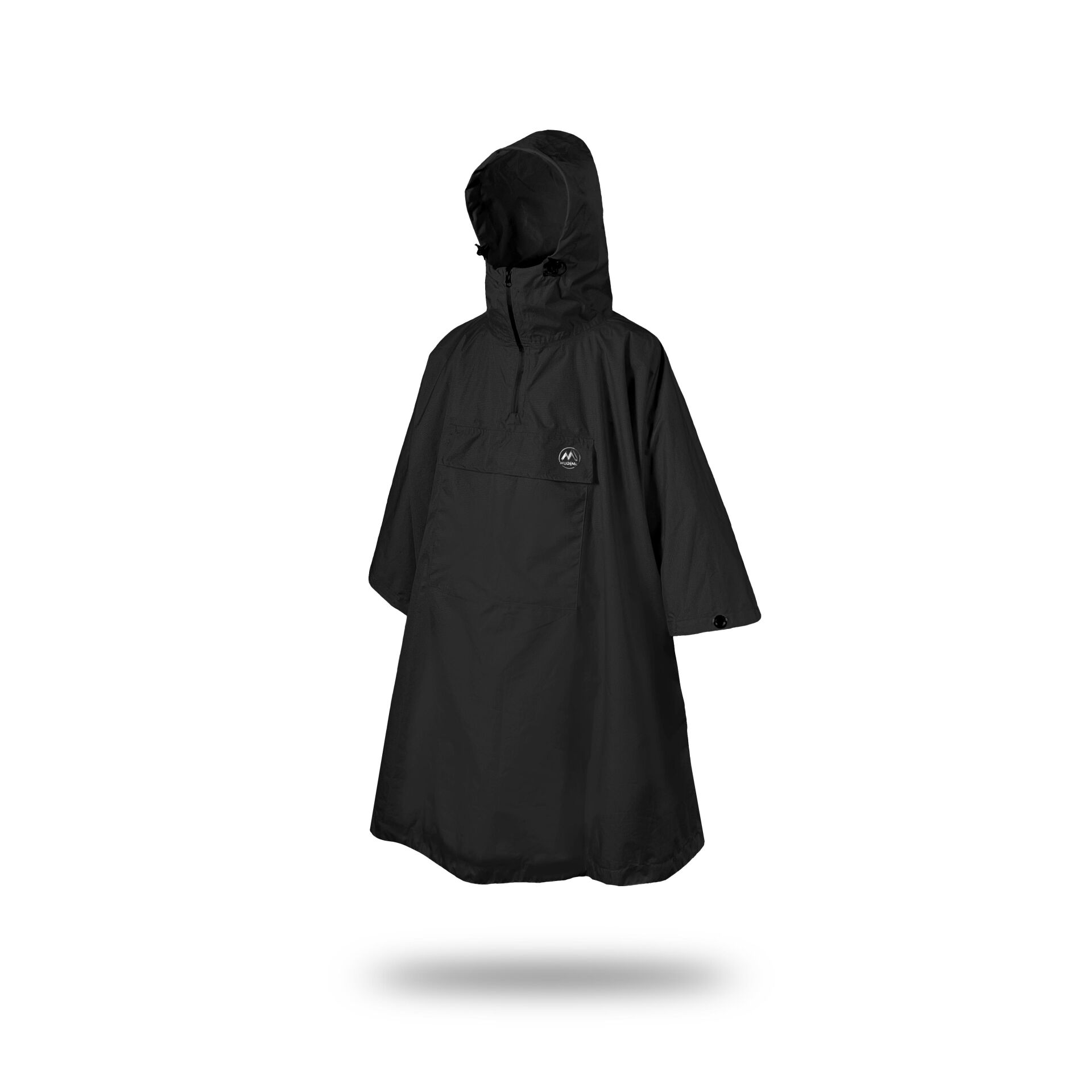Mudemu Protector Yağmurluk Panço Siyah