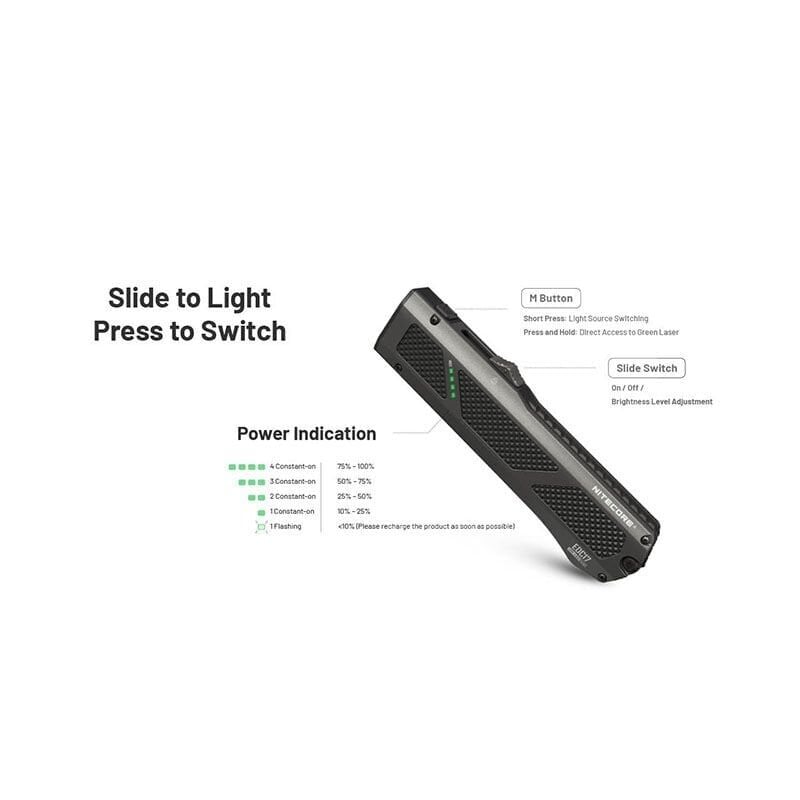 Nitecore EDC17 1500 Lümen Lazerli El Feneri