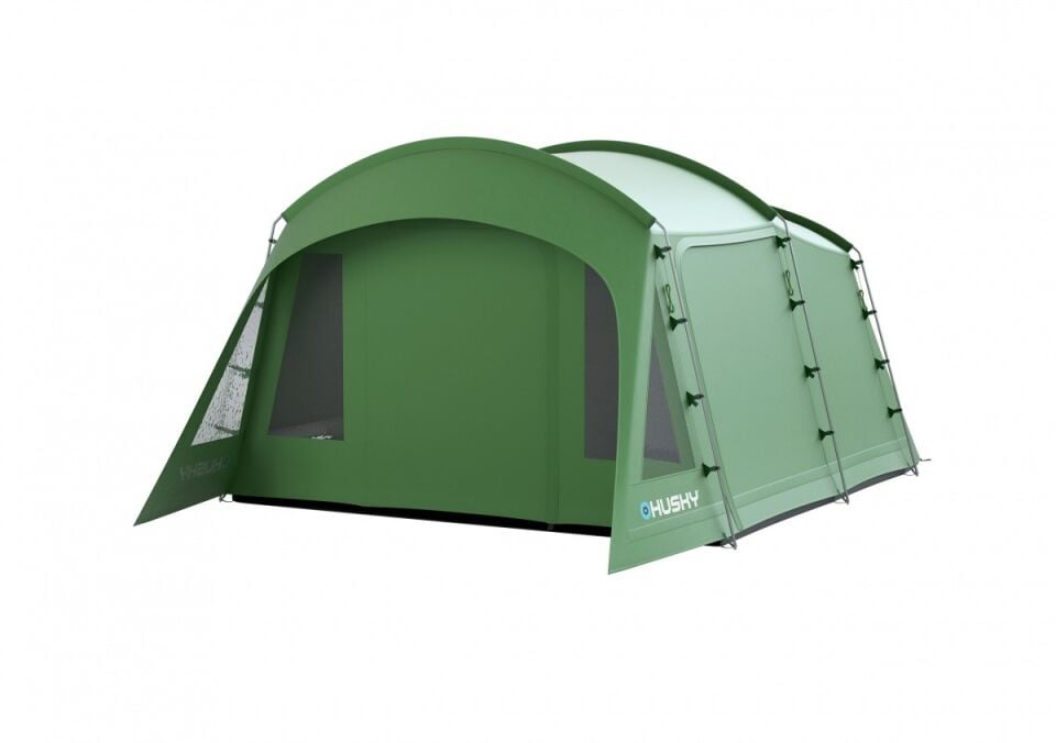 HUSKY Caravan Yeşil 12 m² Dural Çadır