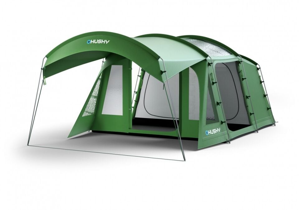 HUSKY Caravan Yeşil 12 m² Dural Çadır