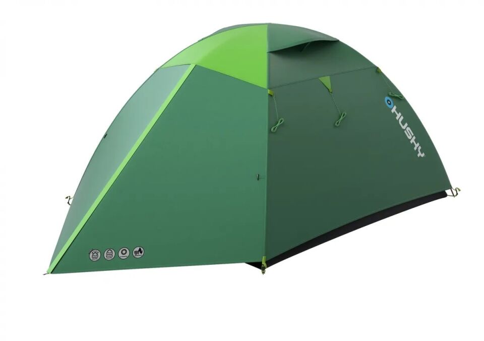 HUSKY Boyard Plus Yeşil 4 Kişilik Çadır