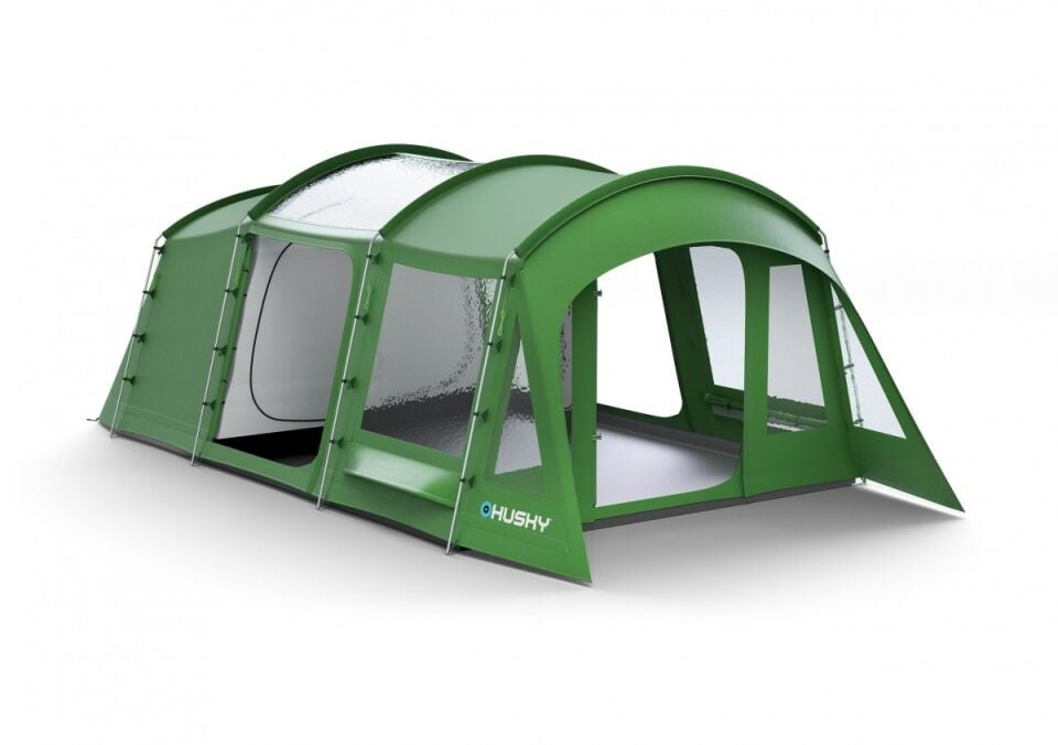 HUSKY Caravan Yeşil 17 m² Dural Çadır