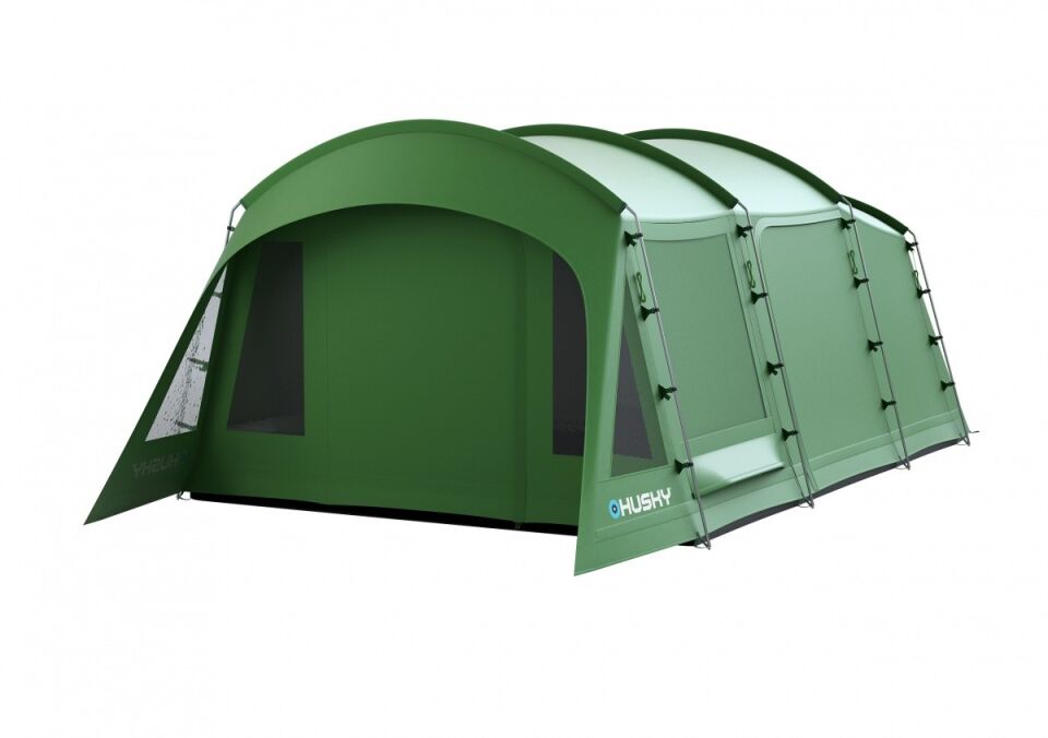 HUSKY Caravan Yeşil 17 m² Dural Çadır