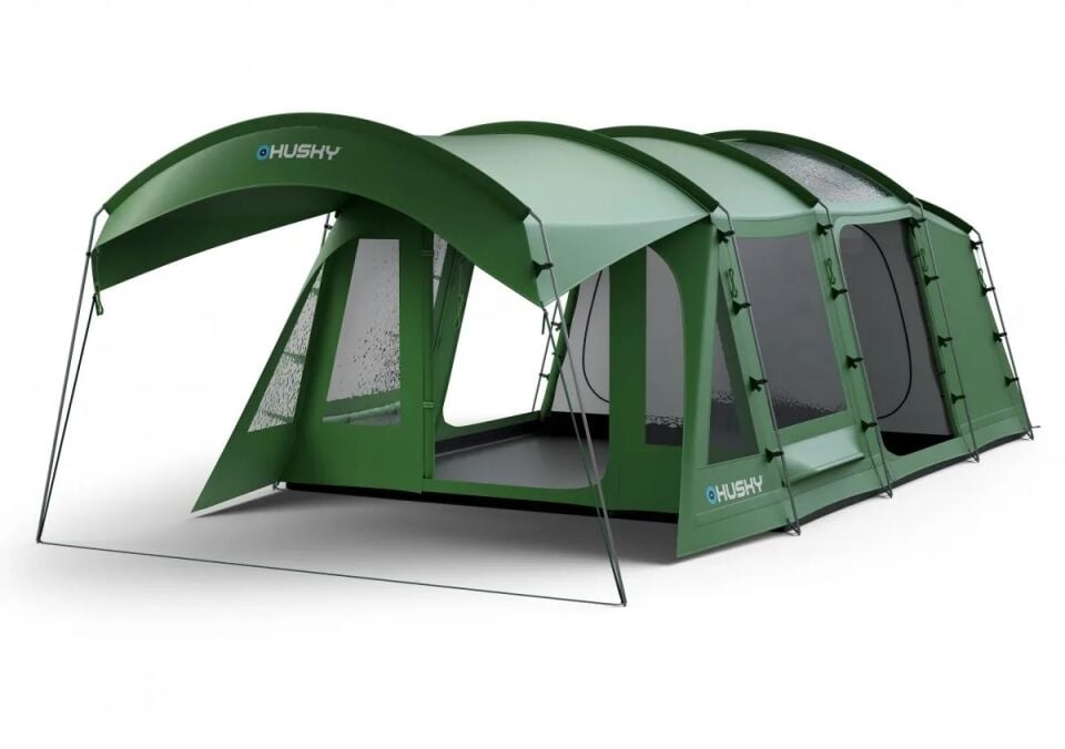 HUSKY Caravan Yeşil 17 m² Dural Çadır