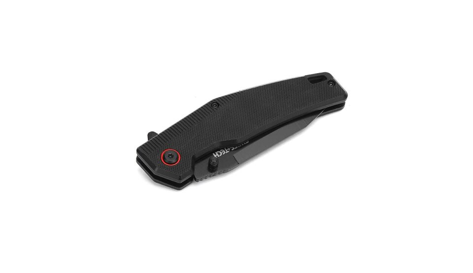 G10 Folding Knife-Black TiNi