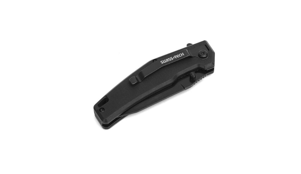 G10 Folding Knife-Black TiNi