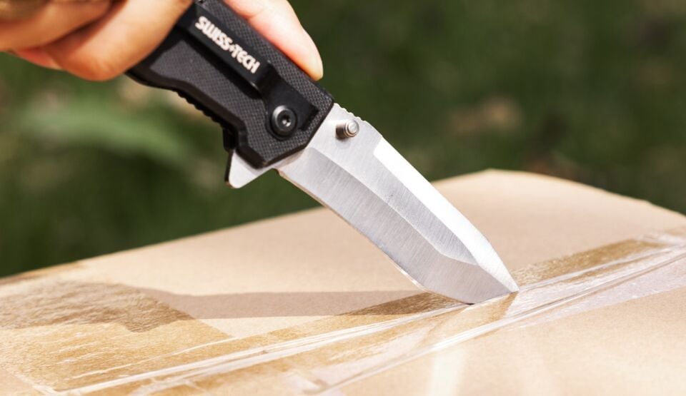 G10 Folding Knife-Satin Polish
