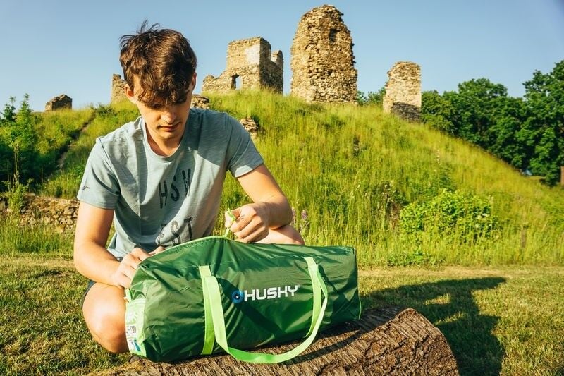 HUSKY Bizam Plus Yeşil 2 Kişilik Çadır