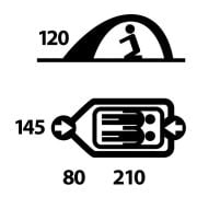 HUSKY Bizam Plus Yeşil 2 Kişilik Çadır