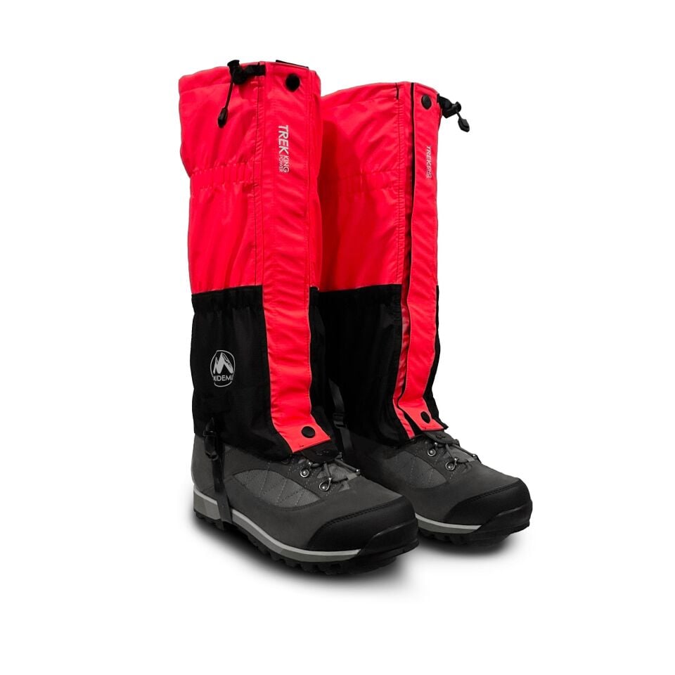 Mudemu Trekking Power Yürüyüş Tozluğu Kırmızı