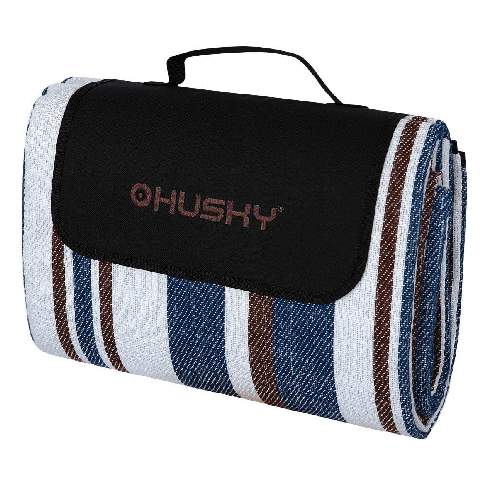 HUSKY Covery 200 Piknik/Kamp Örtüsü (Mavi / Kahve)