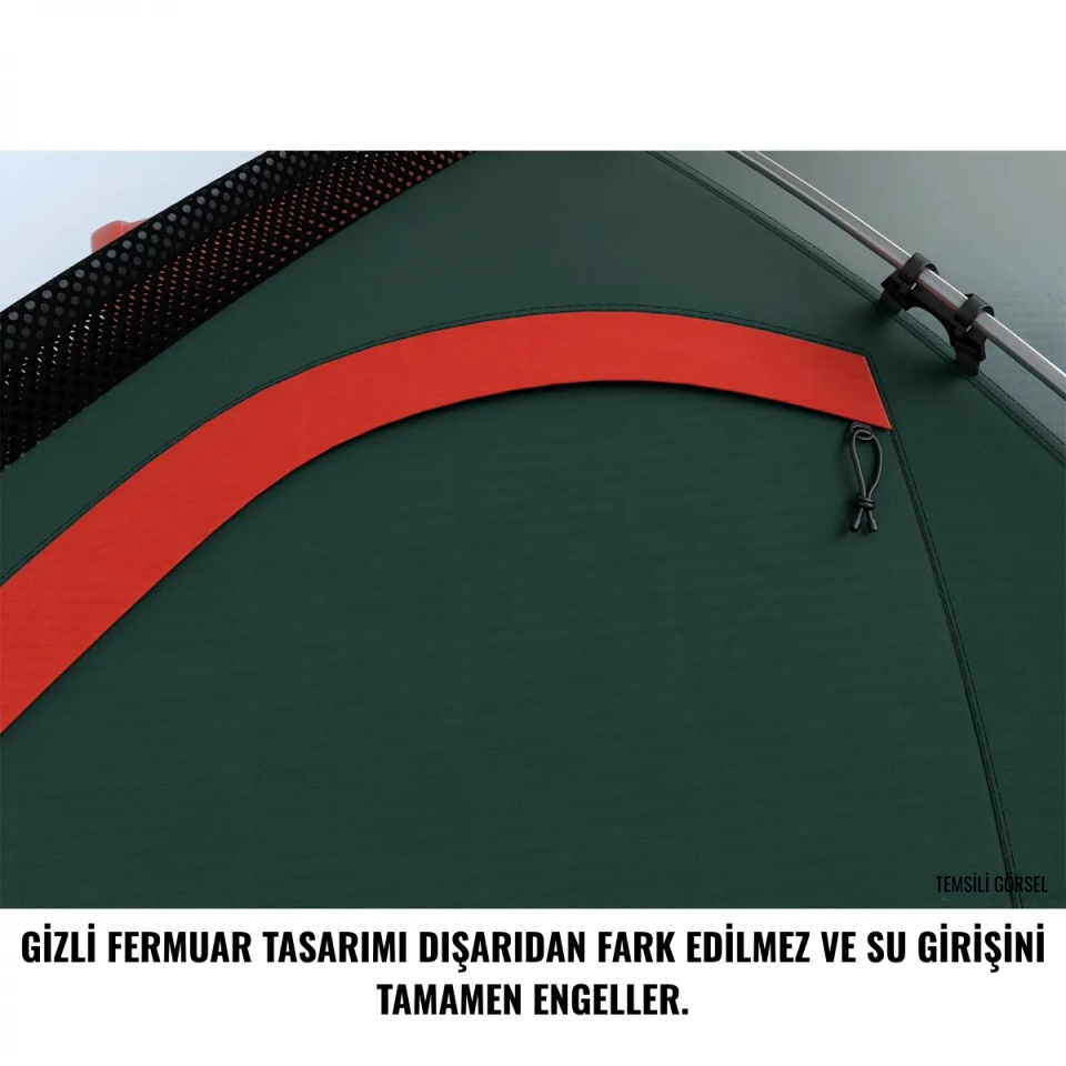 HUSKY Falcon 2 Kişilik Çadır (Yeşil) Yeşil