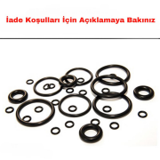 Tüm O-Ring Çeşitleri 3,4,5,6,7,8,9,10,12,15,16,20,24,25..50.100mm