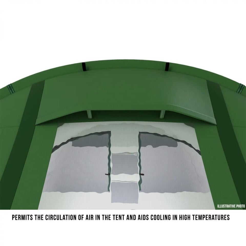 HUSKY Bolen Yeşil 5 Dural Kişilik Çadır