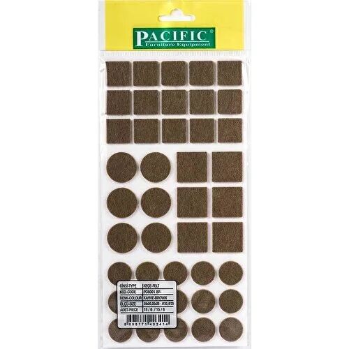 Pacific Yapışkanlı Keçe Karışık Ebatlı