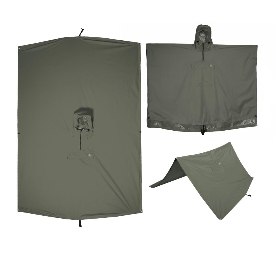 Mudemu Protector Yağmurluk Panço Haki