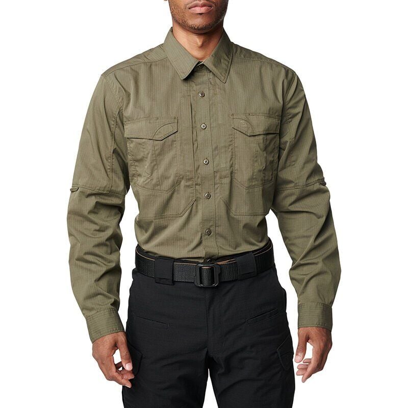 5.11 STRYKE SHIRT KOYU YESIL GOMLE