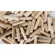 Mudemu 8x35mm Ahşap (Kayın) Kavela Bağlantı Pimi (1 Kg Yaklaşık 750 Adet)