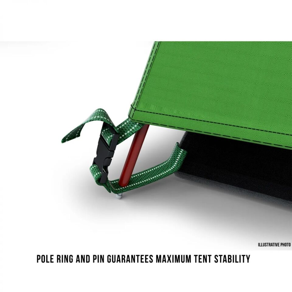 HUSKY Brofur Yeşil 4 Kişilik Çadır