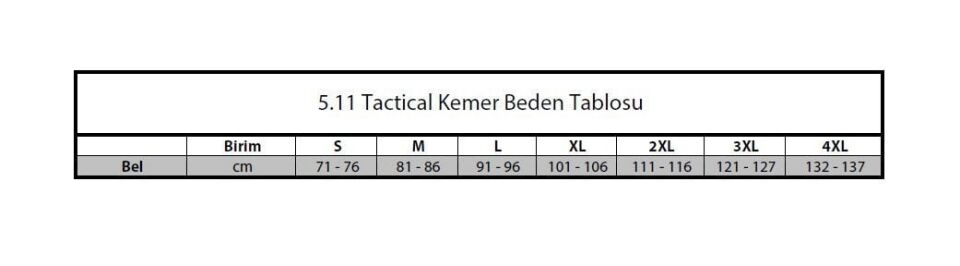 5.11 MAVERICK ASSAULTERS SIYAH KEMER