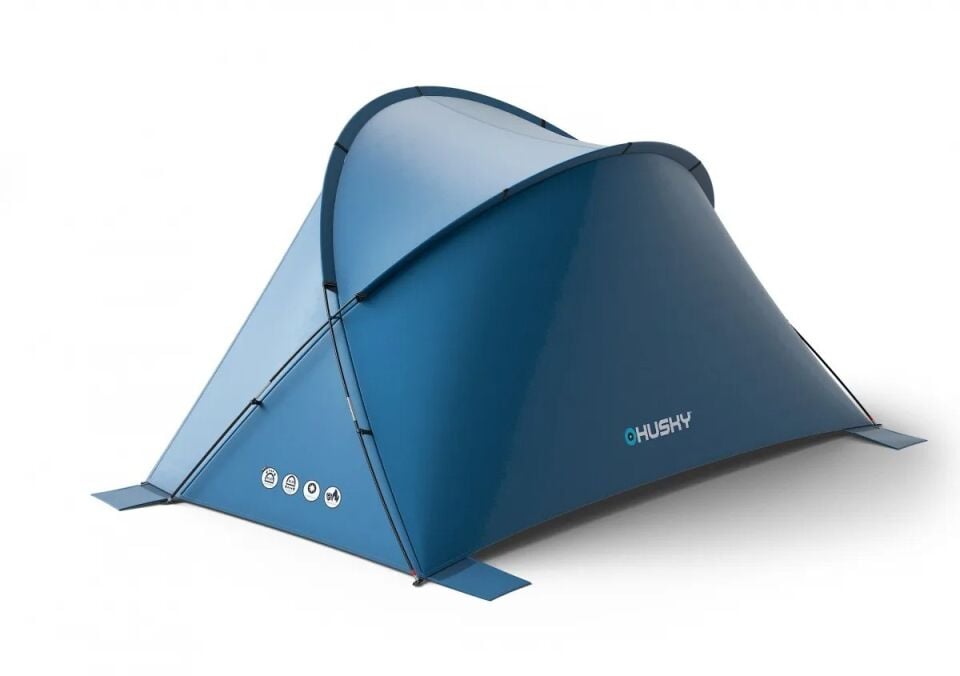 HUSKY Blum Mavi 4 Kişilik Çadır Plaj Çadırı