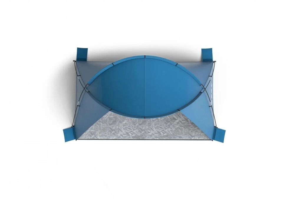 HUSKY Blum Mavi 4 Kişilik Çadır Plaj Çadırı