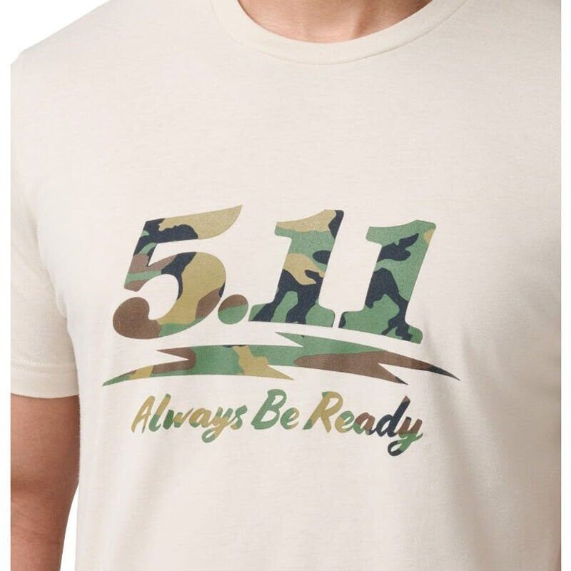 5.11 WOODLAND MOTO LOGO SS TEE TISORT