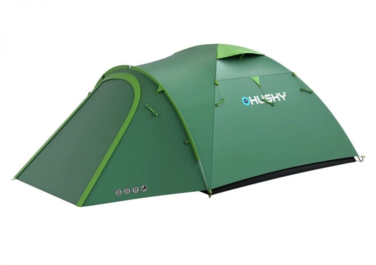 HUSKY Bizon Yeşil 3 Kişilik Çadır