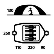 HUSKY Bizon Yeşil 4  Kişilik Çadır