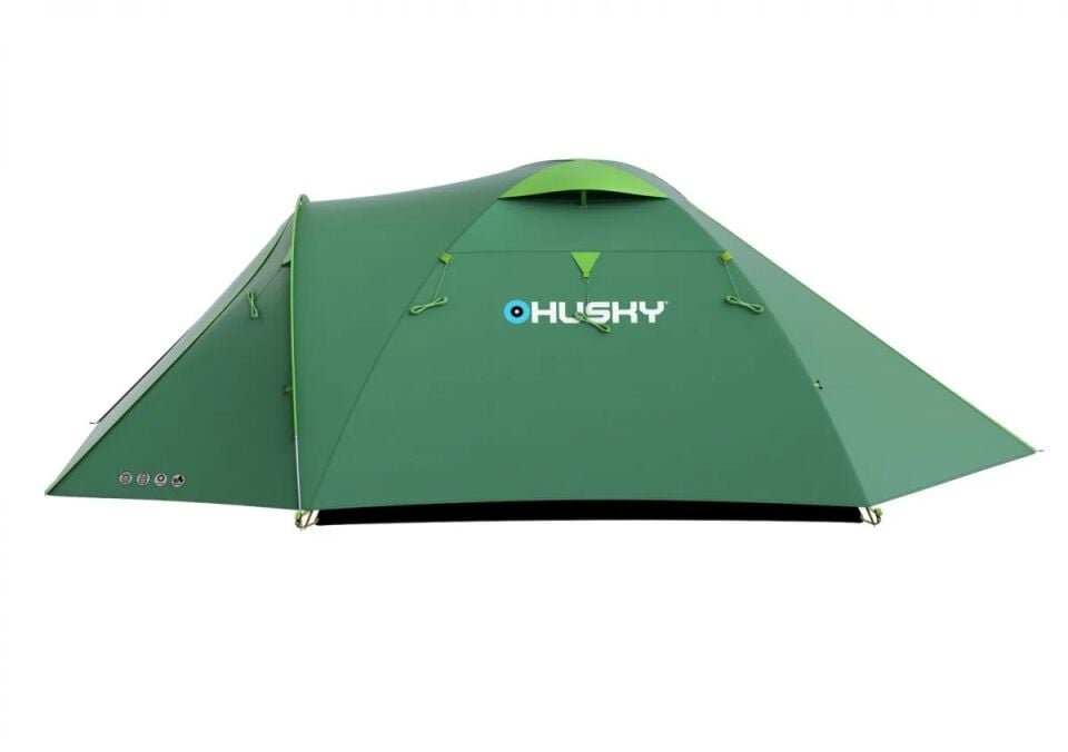 HUSKY Bizon Yeşil 4  Kişilik Çadır