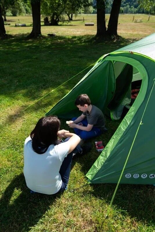 HUSKY Bizon Yeşil 4  Kişilik Çadır