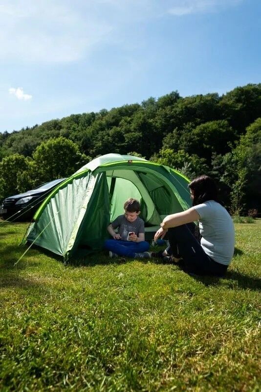 HUSKY Bizon Yeşil 4  Kişilik Çadır