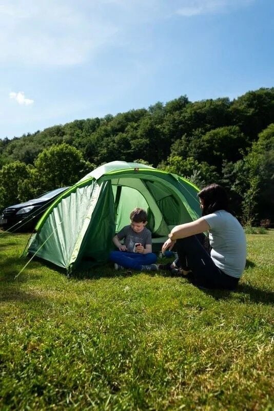 HUSKY Bizon Yeşil 4  Kişilik Çadır