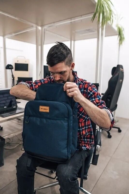 HUSKY Sofer 30 LT Lacivert Sırt Çantası