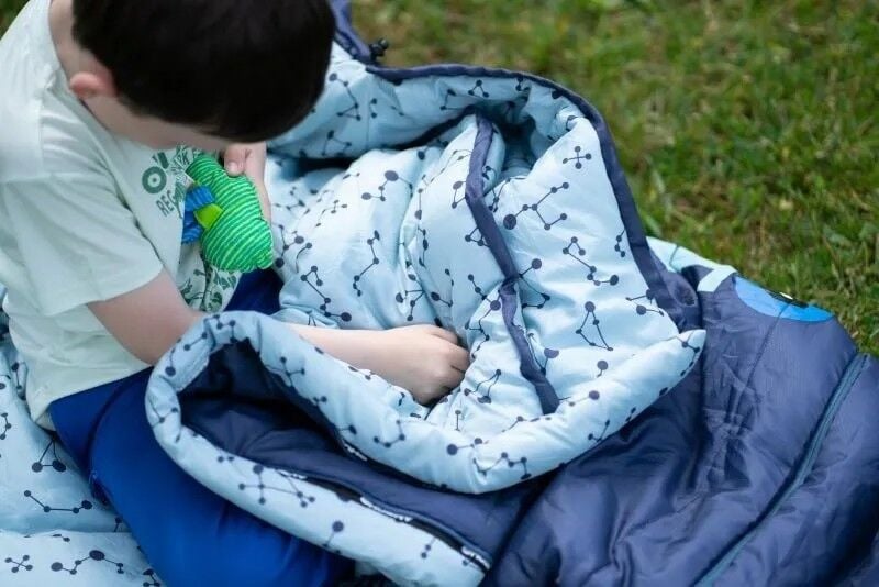 HUSKY Kids Magic -15C Turkuaz Uyku Tulumu