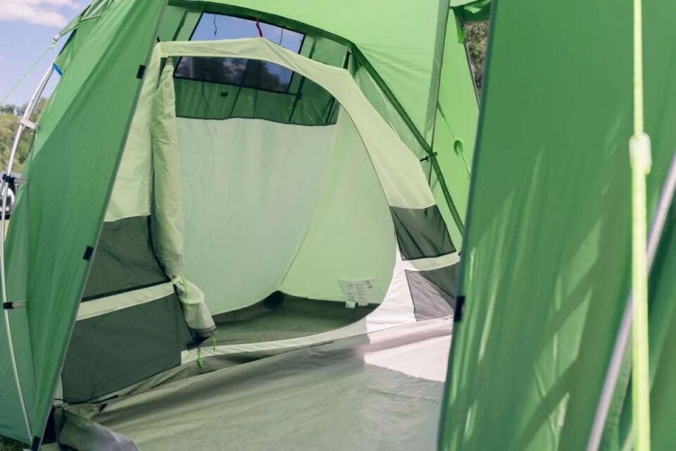 HUSKY Boston 4 Dural Yeşil Çadır